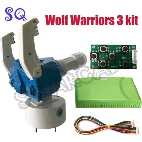 New Wolf Warriors 3 Fighting Simulator Machine Gun Shooting Game Diy Kit Motherboard with Wires Harness 1 Guns Sensor