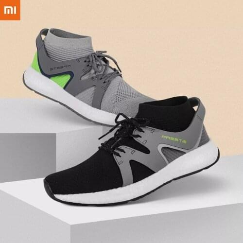 Original Xiaomi FREETIE Cloud Elastic Barefoot Casual Shoes Integrated Flying Woven High Elastic Upper PU Sport Sneakers