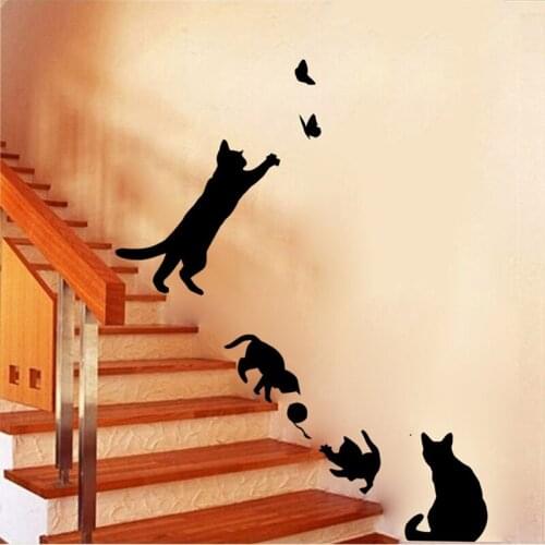 POOMOO Cat Wall Stickers