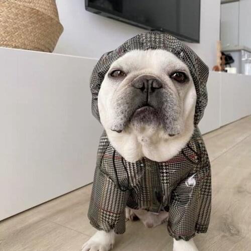 Pet Dog Durable Raincoat Clothes Waterproof Rain Coat Outdoor Jacket For Small Medium Dogs French Bulldog Pug Corgi IBC12