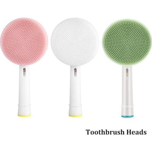 Facial Cleansing Brush Heads for Xiaomi T300/T500 SOOCAS X3 X3U X5 V1 V2 Sonic Electric Toothbrush Facial Clean Electric Brush