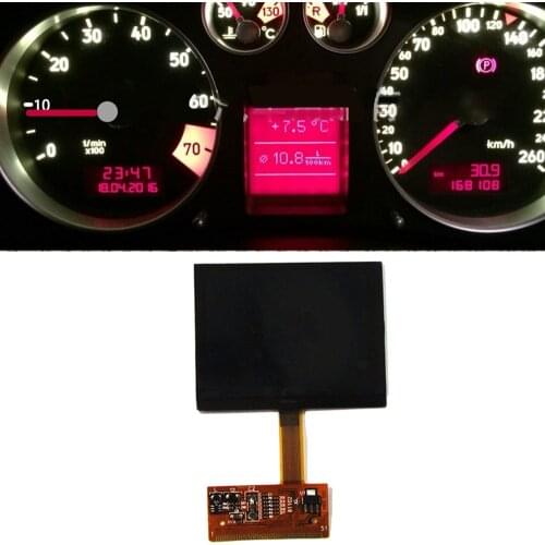 JEAZEA Speedometer Display Screen LCD Replacement Cluster Fit For Audi A3 A6 C5 TT 8N Series 1999 2000 2001 2002 2003