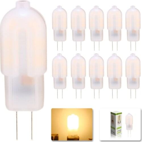10x LED G4 Lamp Bulb COB SMD AC /DC 12V 3W Warm White LED Lighting Lights replace Halogen G4 for Spotlight Chandelier