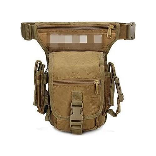 Tactical Waist Bag Drop Leg Bags Fanny Camping Hiking Trekking Waist Pack Motorcycle Riding Military Equipment Belt Bag 800D