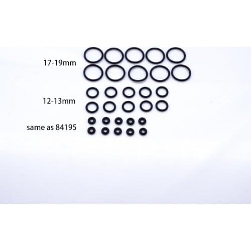 Customer made tamiya mini 4wd parts rubber O ring 17-19mm 12-13mm and small robber O ring black 10 pcs price
