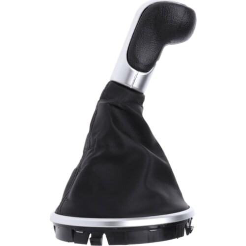 New 1 Pc 5 Speed Vehicle Car Gear Shift Knob Boot Protector Case For Skoda Fabia 2 MK2 2007-2012 Roomster