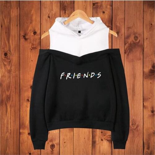 Best Friends 2018 new friends Letter Print Women Hoodies Sweatshirt Winter Autumn Tv Show Gift Friends Long Sleeve Pullovers