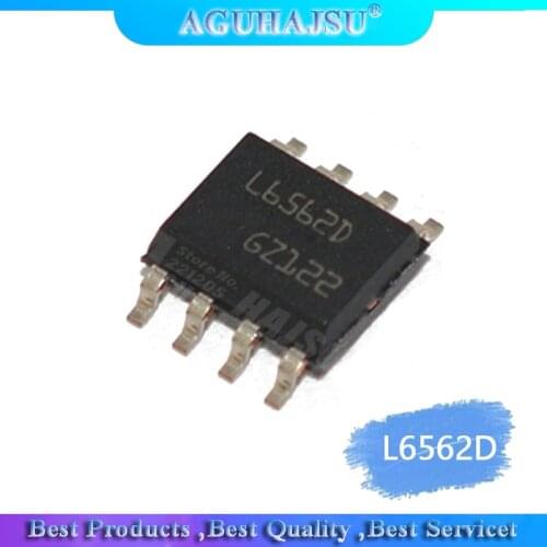 10PCS L6562D SOP8 L6562 SOP SMD L6562DTR SOP-8 new and original IC