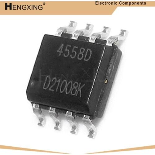 20piece NJM4558D NJM4558 4558D 4558 SOP-8 In Stock