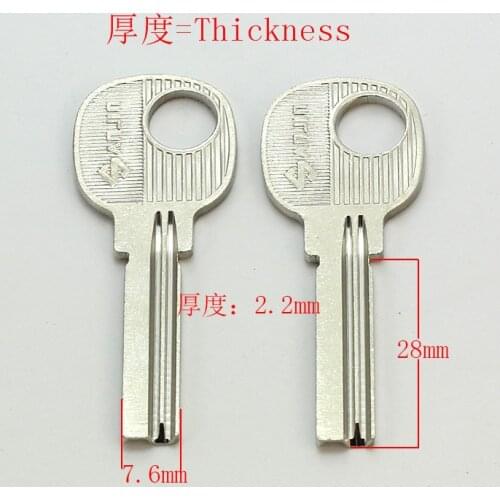 B276 House Home Door Empty Key blanks Locksmith Supplies Blank Keys 20 pieces/lot