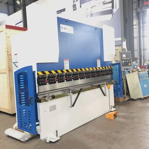 Hydraulic Sheet Metal Press Brake E21 Control Machine WC67K-80T/2500 With Protect Fence
