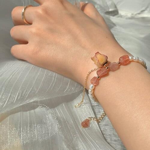 Huge Bud Metal Bracelets