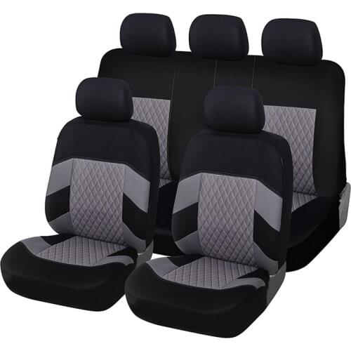 AUTOYOUTH 9PCS Car Seat Covers Set Universal New For Jetta MK6 For Nissan For Honda For Chevrolet For Focus