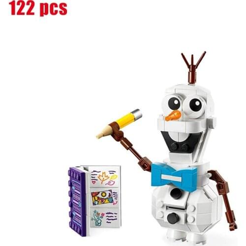 Disney Frozen II Building Block Set 11466 Building Blocks Classic Movie Model Childrens Toys Childrens Gifts