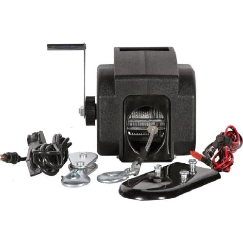 EJLX-3500 Off-road Self-driving First Aid Winch Car Anchor Ship Electric Winch 3500 Lbs Portable SUV Tractor