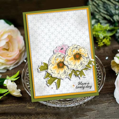 Metal Cutting Dies and Stamps Sunflower flowers for Scrapbooking Album Paper Cards Decorative Crafts Embossing Die Cuts