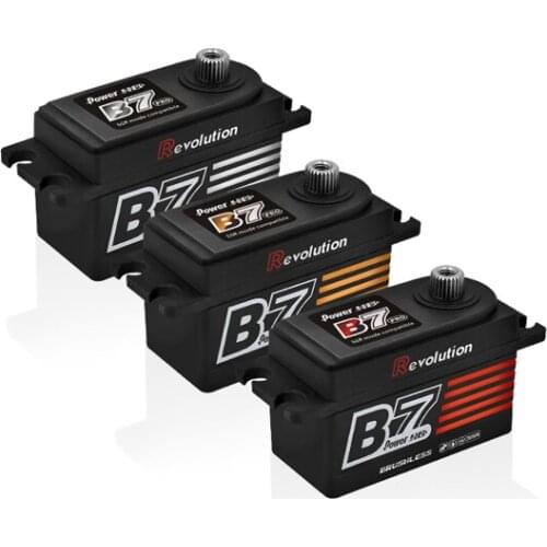 Power HD B7 PRO Revolution Short Body Brushless Servo High Pressure Steel Tooth Steering Gear For D5S D5M MST RRX 1/10 RC Car