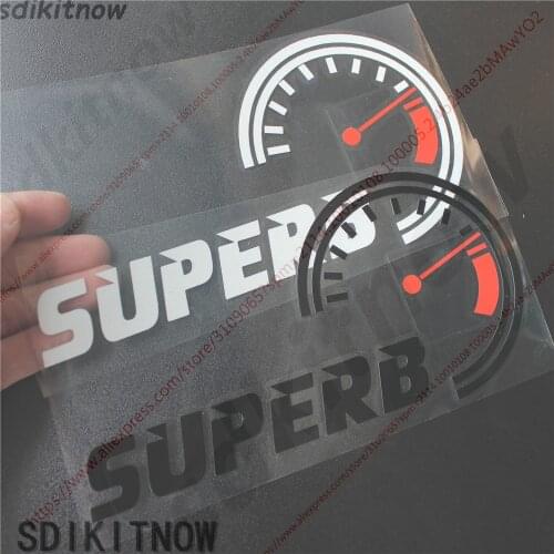 Car Dash borad Decal Speed Sticker Styling Front windshield Decoration For skoda superb 1 2 3 2016 2017 2018 accessories
