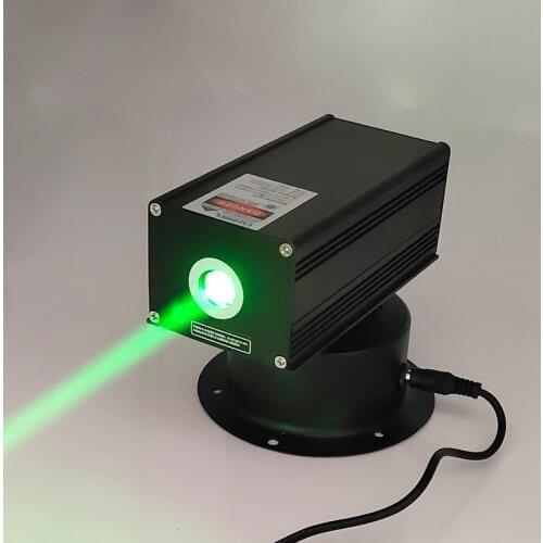 Oxlasers 532nm 200mW 12V High Power Head Moving Green Laser Module Wide Beam DJ STAGE LIGHT Bird Repellent