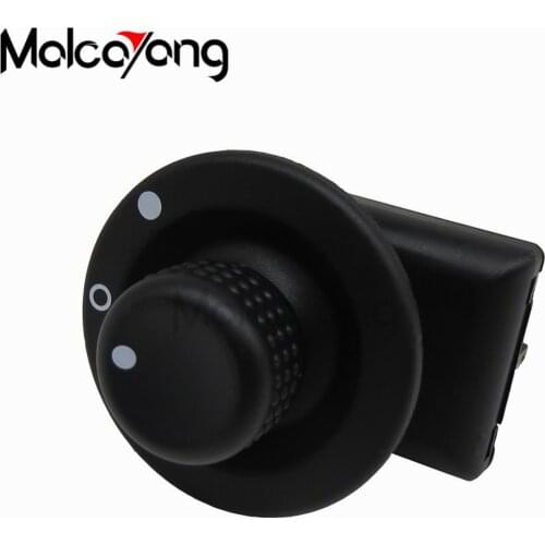 Car View Mirror Control Switch Adjustment Knob Button for RENAULT TWINGO Clio Master Modus Duster 8 Pins 8200214919 255704649R