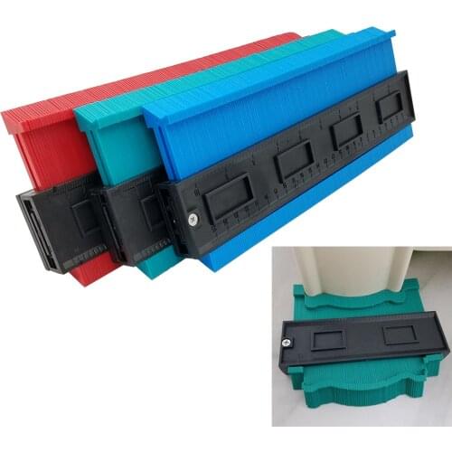 Plastic Profile Copy Gauge Contour Gauge Duplicator Standard 10" & 5" Width Wood Marking Tool
