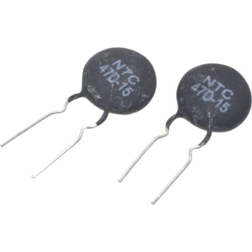 10PCS NTC Thermistor Resistor NTC 47D-15 47D15 Thermal Resistor Best Price
