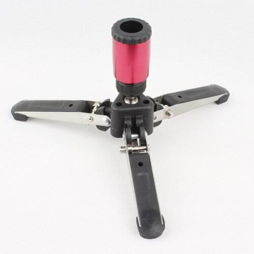 Camera Aluminum Alloy Tripod Support Frame Three Claw Support Stand DV Photography Portable Monopod Tripod Base