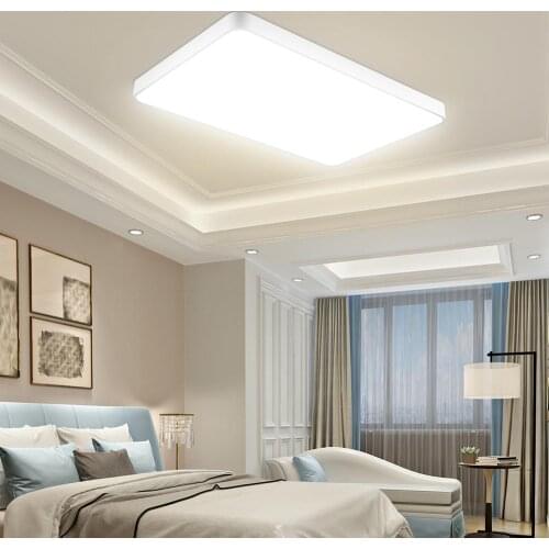 72W Ultra Thin LED Ceiling Lights Square LED Ceiling Down Light Bathroom/ Kitchen Living Lamp High Quality Panel Light Lighting