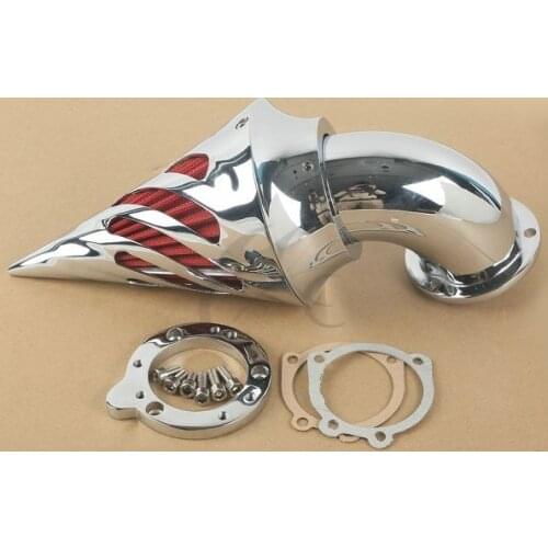 Chrome Spike Air Cleaner Intake Filter For Harley CV S S Carburetors Sportster XL Customs