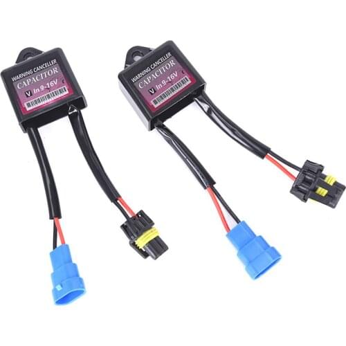 2Pcs C6 Canbus HID Xenon Kit Warning Canceller Anti Flicker Decoder Device To