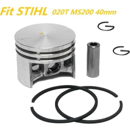 40mm Piston Pin Ring Circlip Kit Fit For STIHL MS200 MS200T 020 020T Chainsaw Replacement Spare Part # 1129 030 2002