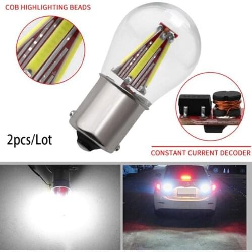 Car Signal Lamp 4 LED Filament 1156 1157 Car Reverse Backup Stop Brake Light Bulb Car Lights replacement parts