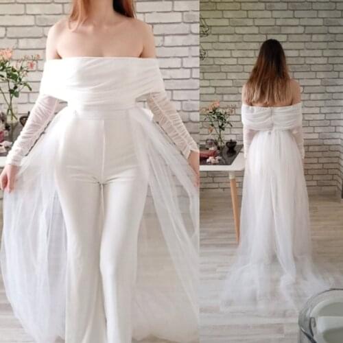 White Overskirt Skirt 6 layers