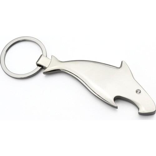 20pcs/lot shark keychain key ring high quality bottle opener keychain creative portachiavi chaveiro llaveros hombre