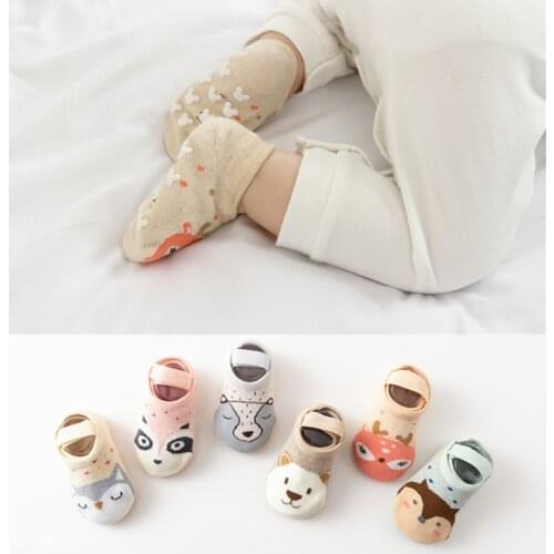 Baby Socks Cartoon Animals Anti Slip Girl boy Sock Infant Toddler Cotton Socks Spring Summer Kids Girls Boys Floor Sock