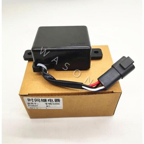 Excavator Electrical Parts Excavator Time Relay 163-6703X 1636703X For E320C