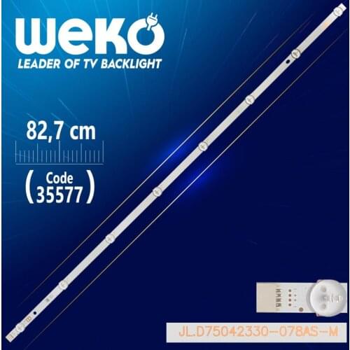 JL.D75042330-078AS-M - B TYPE - 82.7 CM 8 LED (WK-1094)