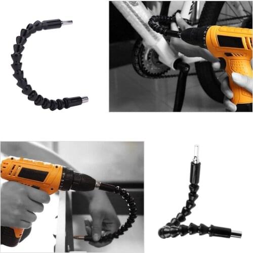 Flexible Hex Shaft Drill Bits 295mm Extension Bit Holder with Magnetic Connect Drive Shaft Electric Drill Power Tool Accessorie