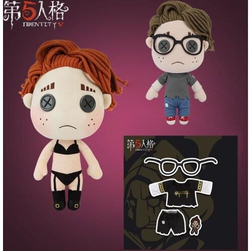 Game Identity V Survivalist Lucky Cosplay Maid Dress Outfit Doll Plush Stuffed Cushion Throw Pillow Toy DIY Change Set Gift