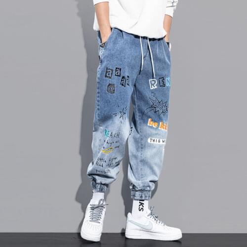 Mens Fashion Jeans 蒙豹 China