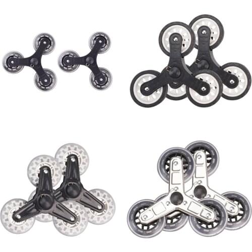 PU Wear-resistant Wheel Luggage Suitcase Rollers Replacement Wheels Shopping Cart Trolley Casters Wheels Accessories