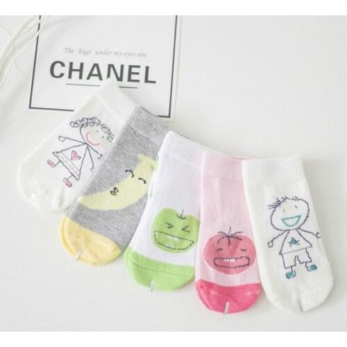 New 2017 Spring Summer Cartoon Childrens Socks Breathable High Quality Cotton Baby Socks Neonatal Kids Boys Girls for 0-3 Year