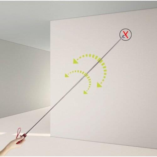 Adjustable Telescopic Hollow Hammer Test Inspection Drumstick Roofing Sound Detection For House Decoration Inspector Hand Tools