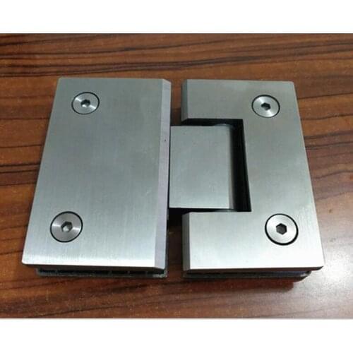 180 Degree Open SUS304 Stainless Steel Hinges Wall installation Glass Shower Door Hinge For Home Bathroom Furniture hinges