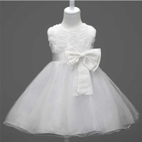Fashion Print Girls Dress Girl Formal Dress 2018 Summer Princess Party Dress Big Bow Tutu Kids Clothes For Girl Children Clothes