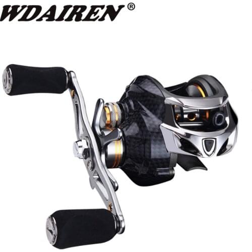 Right/Left Fishing Reel 18+1BB Ball Bearings carbon Baitcasting Reel 6.3:1 Carp Fishing Coils Gear 198g Saltwater Fishing