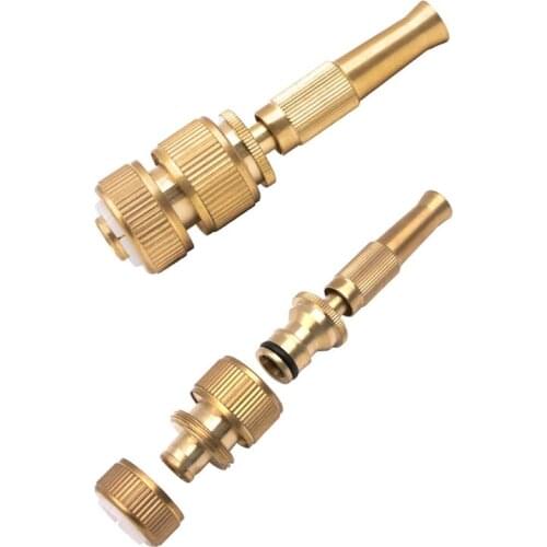 Professional Car Bicycle Washing Tools Pressure Washer Spray Adjustable Copper Sprinkler Watering Nozzle