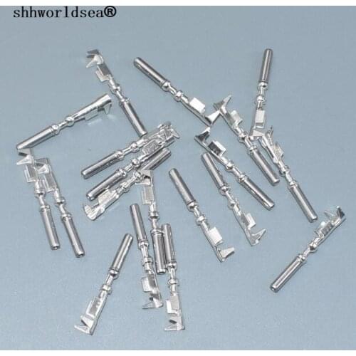 Shhworldsea 500 pcs 3-1447221-3 Female Crimp terminal plug for Car,Auto terminals for VW BMW Audi Toyota Motorcycle ect
