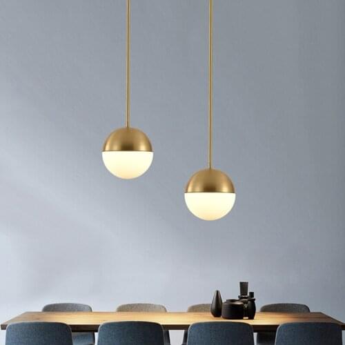 Modern glass ball iron chandeliers ceiling luminaire suspendu modern led chandelier dining room nordic decoration home bedroom