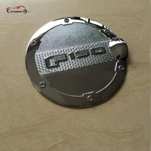 High quality chrome Tank Cover for F-150 Pick up or Ford F150 F-150 2015 16-20 Fuel Cap PICK UP F150 Car Styling Accessories